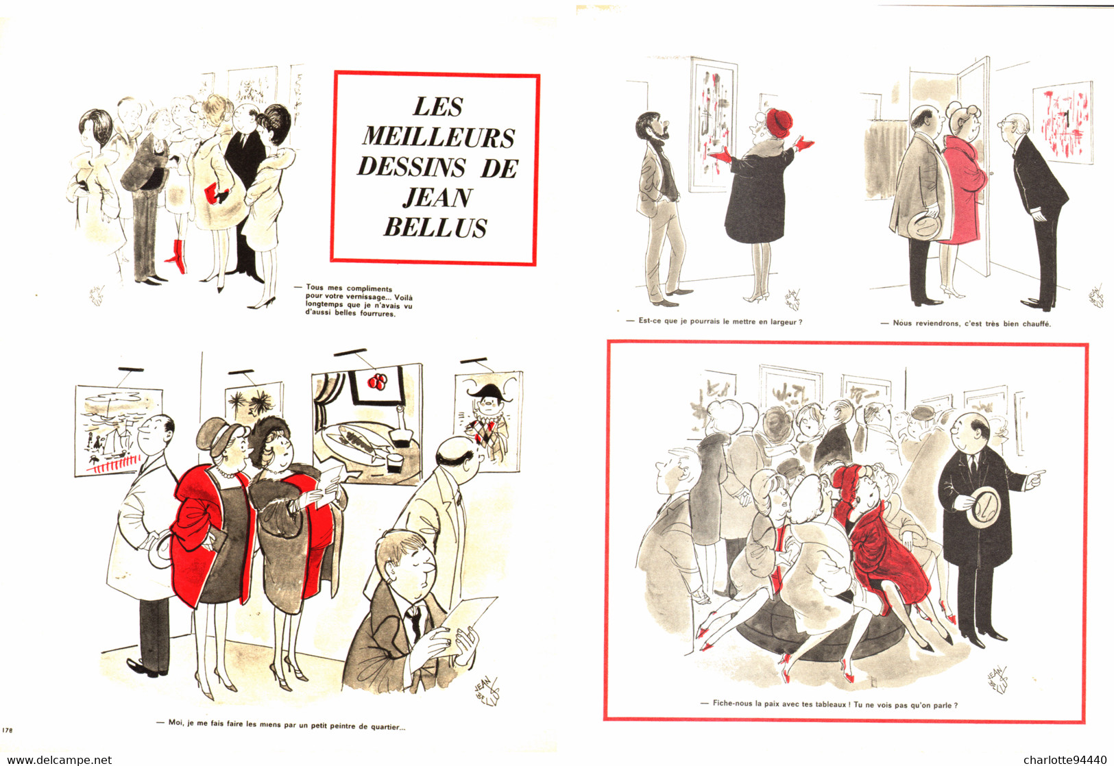 "  JEAN BELLUS  " Les MEILLEURS DESSINS De  BELLUS 1970  ( 74 ) - Autres & Non Classés