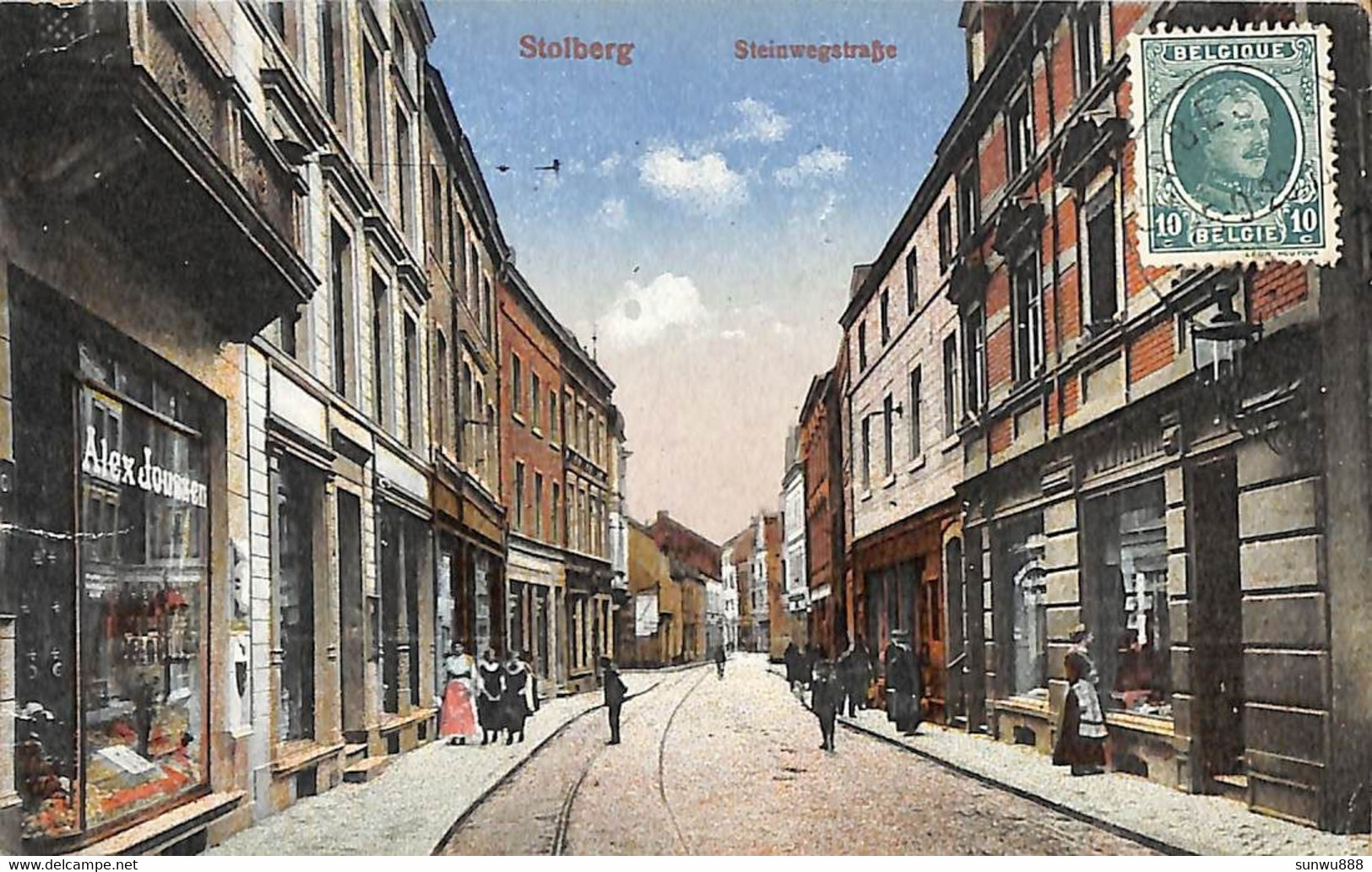 Stolberg - Steinwegstrasse (animation Colors 1928) - Stolberg