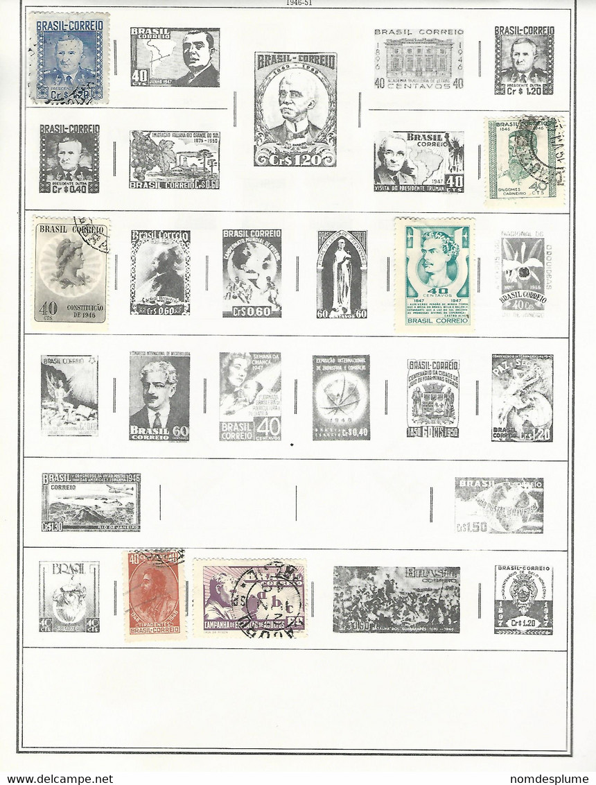 55977 ) Collection Brazil    Postmark - Verzamelingen & Reeksen