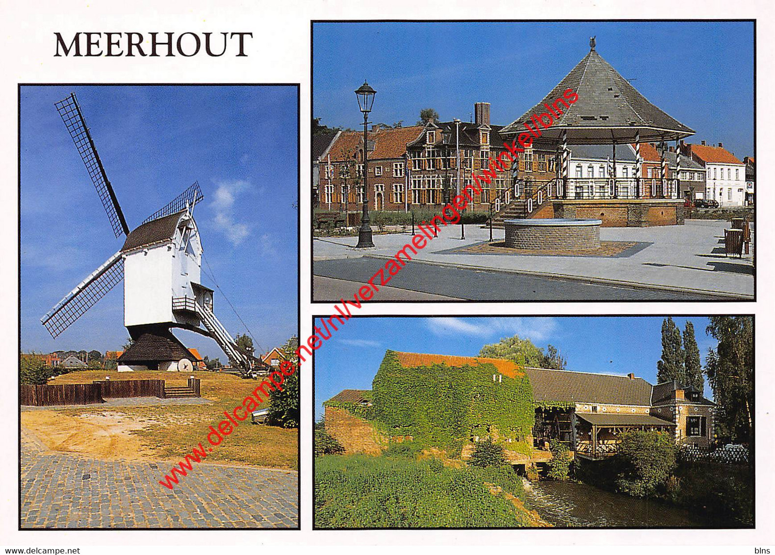 Prinskensmolen - Marktplein - Watermolen - Meerhout - Meerhout