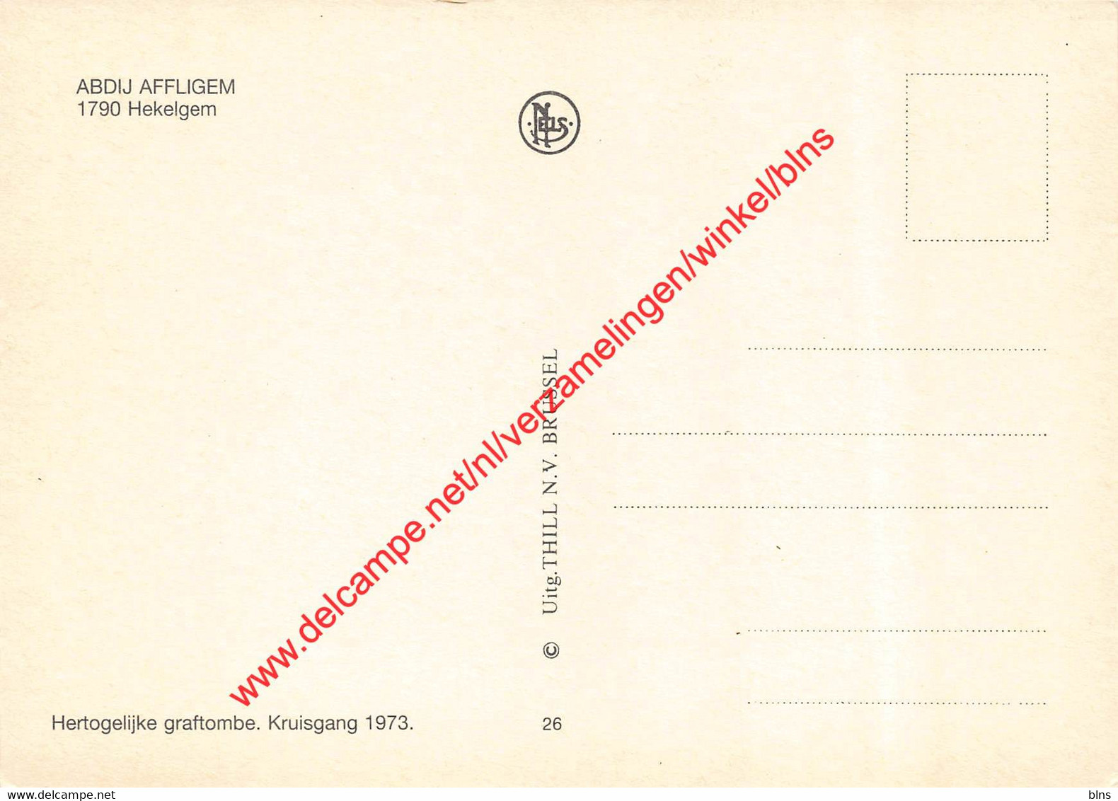 Abdij - Hertogelijke Graftombe - Affligem - Affligem