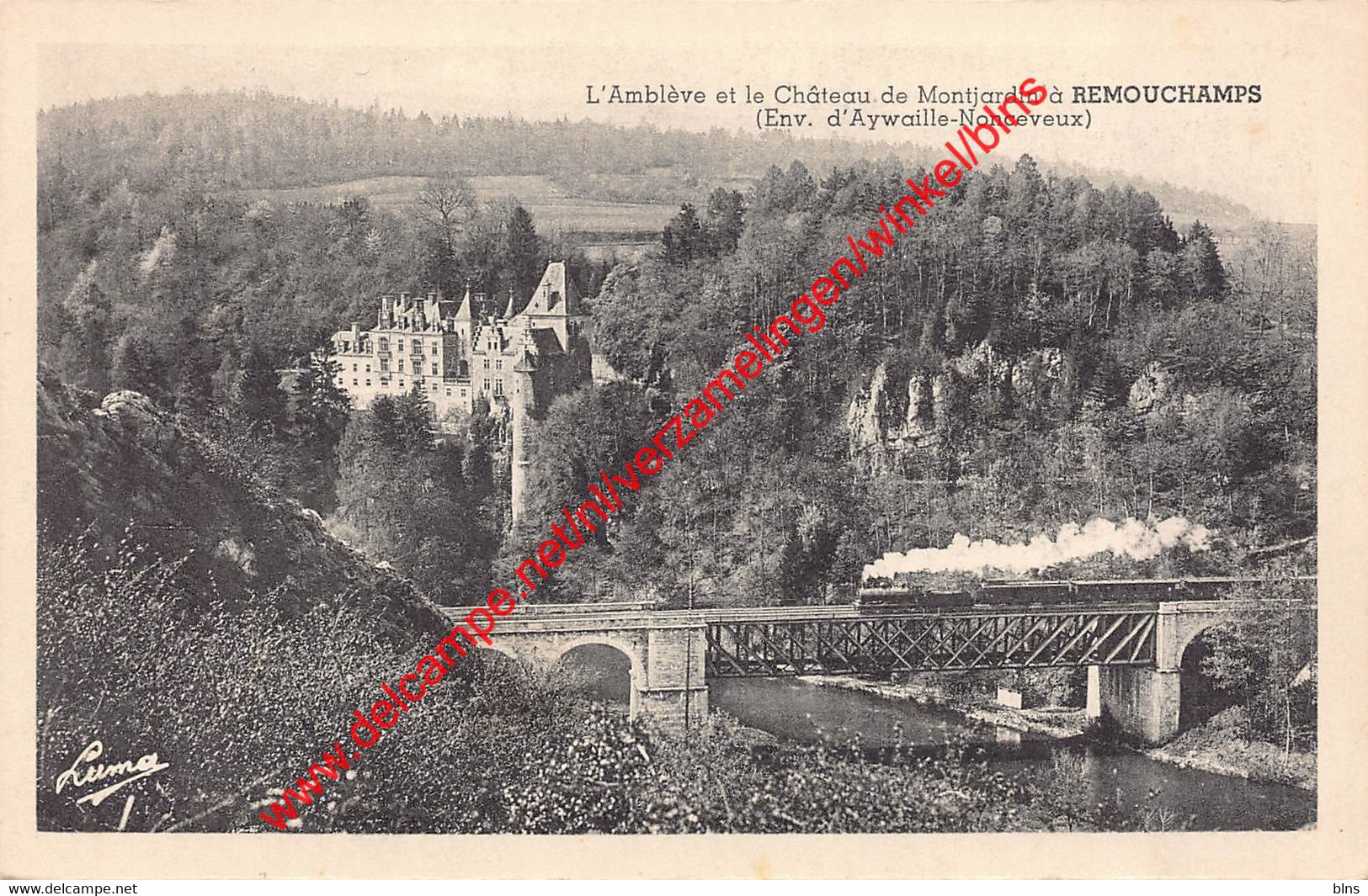 L'Amblève Et Le Château De Montjardin - Remouchamps - Aywaille