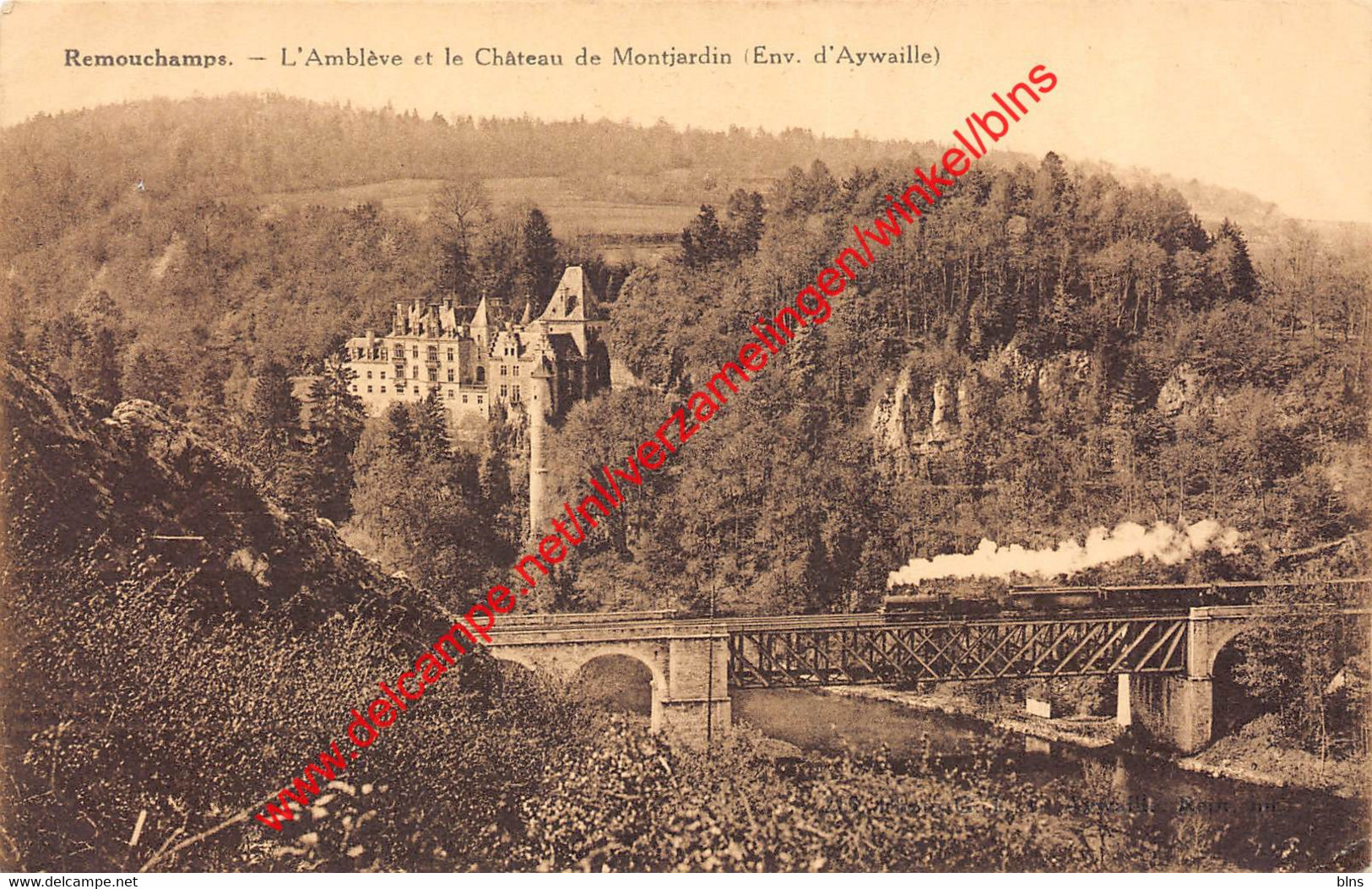 L'Amblève Et Le Château De Montjardin - Remouchamps - Aywaille