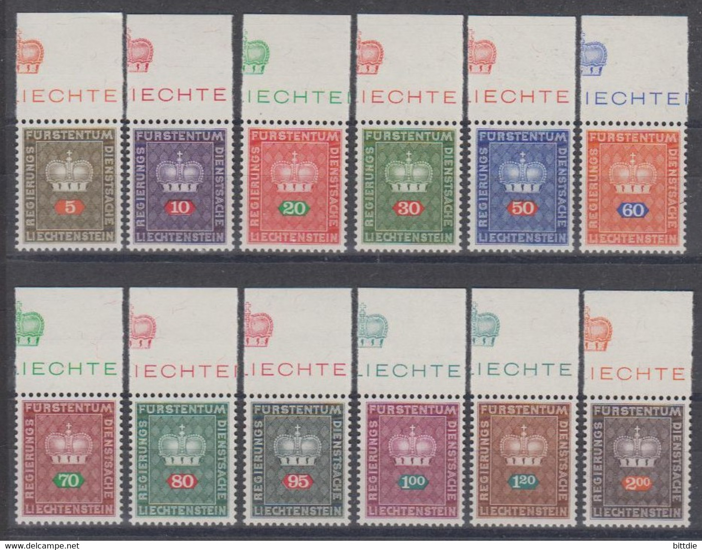 Liechtenstein, D 45/56 , Xx  (8430) - Service