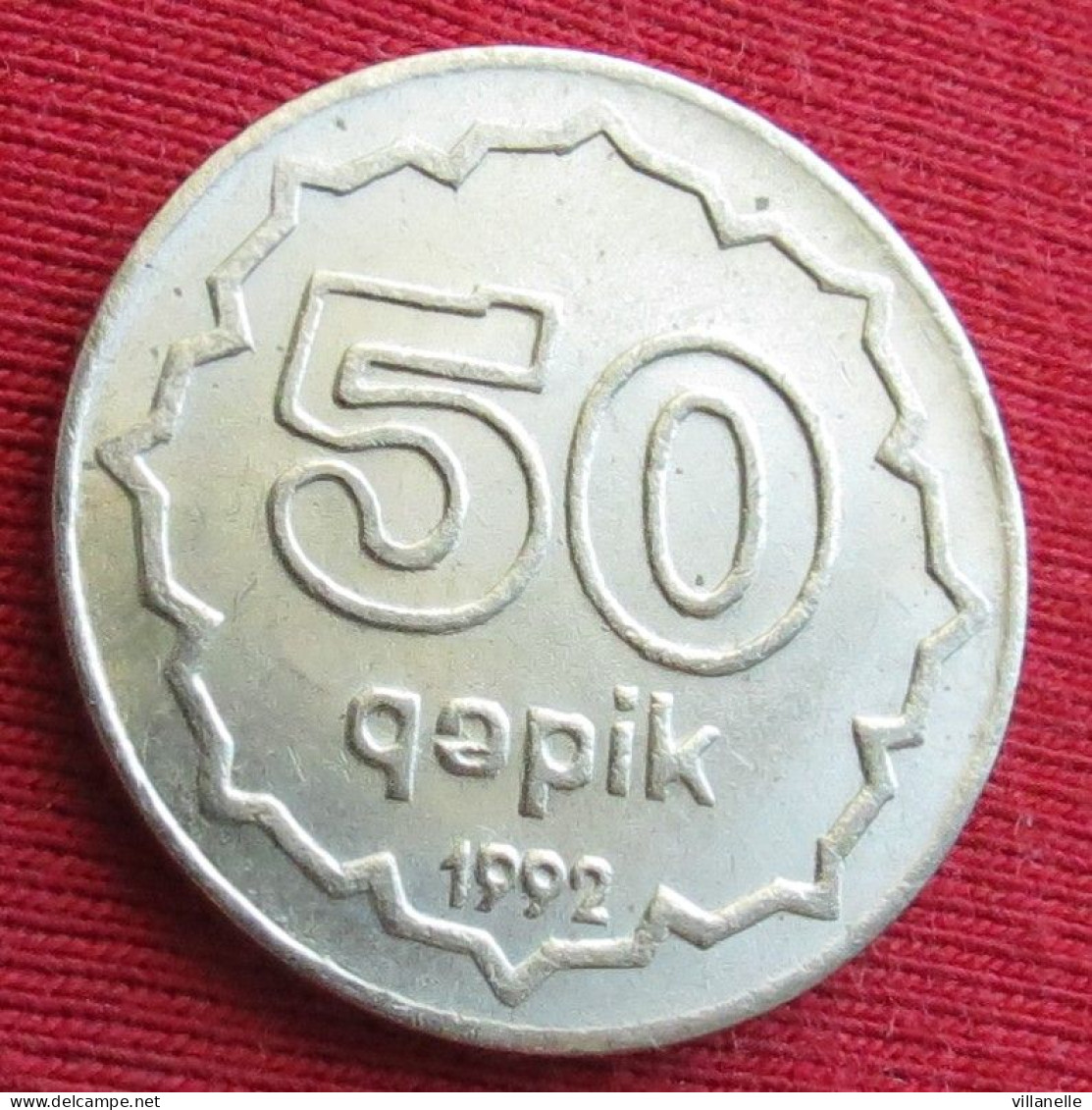 Azerbaijan 50 Qapik 1992  Azerbeijão Azerbaijão Aserbaidschan Azerbaidjan Azerbaigian Wºº - Azerbeidzjan