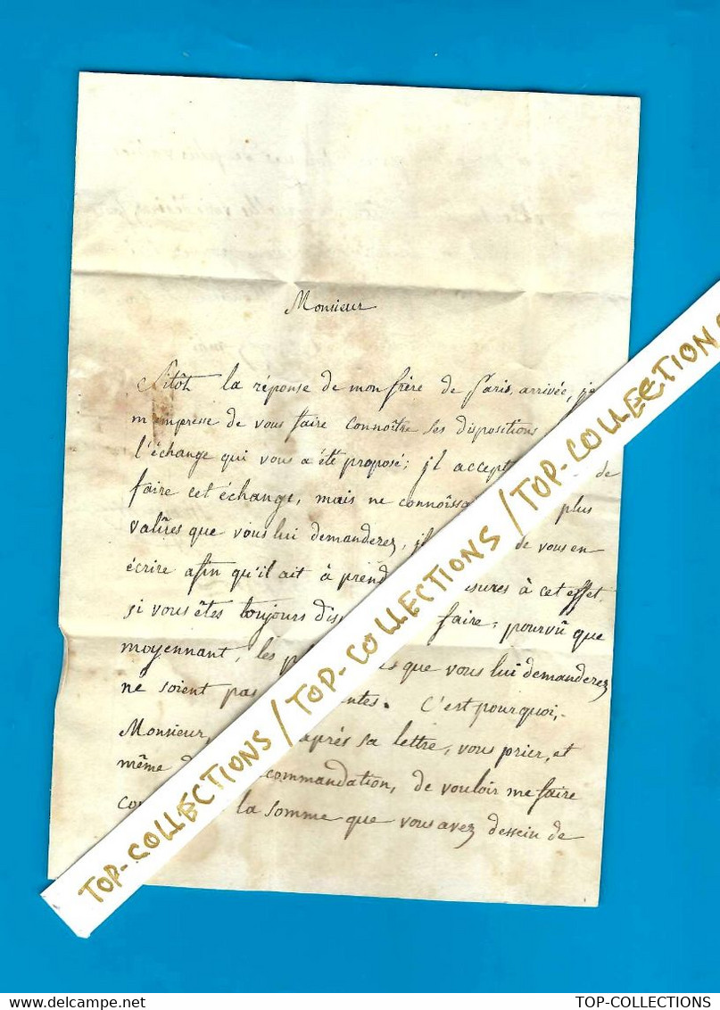 1829 De Lully Haute Savoie Lettre Sign. Pour  Comte De Sonnaz  Militaire Brigade De Savoie Chambéry  SAVOIE ETATS SARDES - Documents Historiques