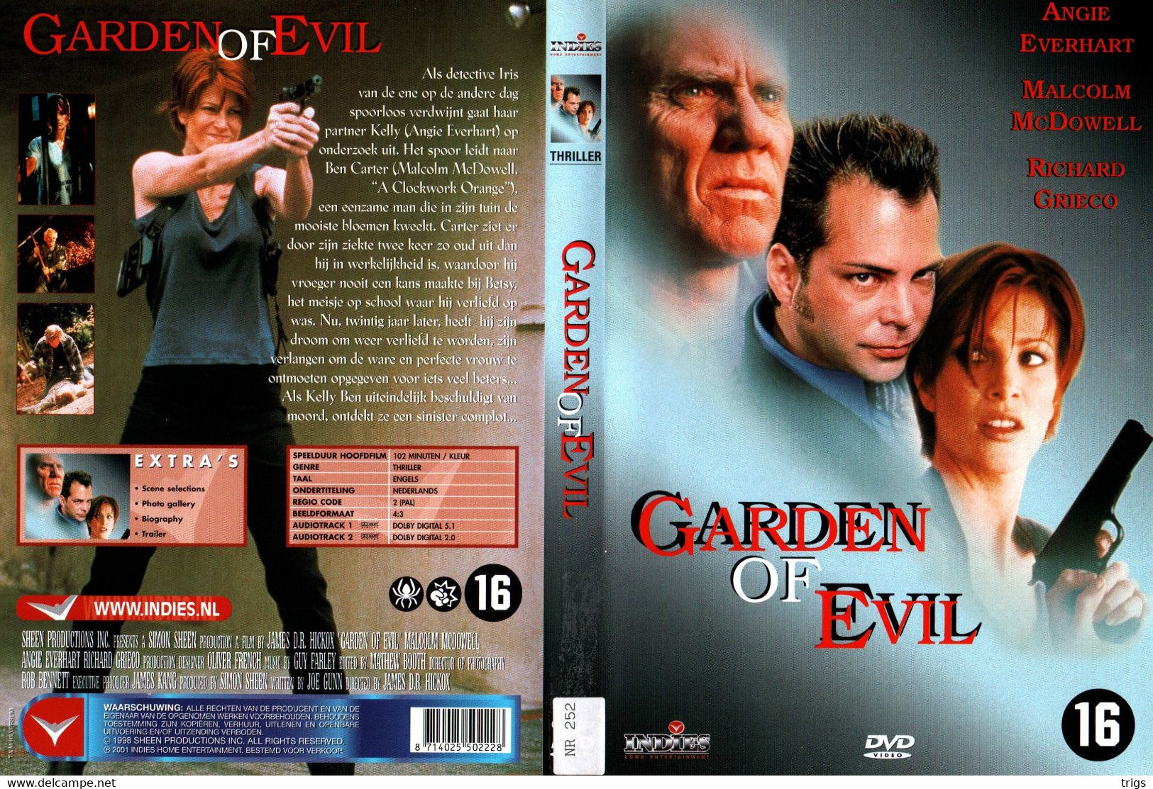 DVD - Garden Of Evil - Horror