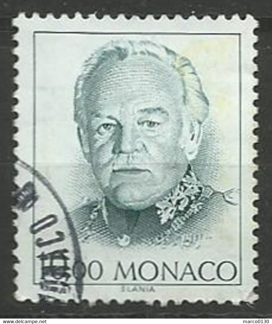 MONACO N° 1809 OBLITERE - Usados