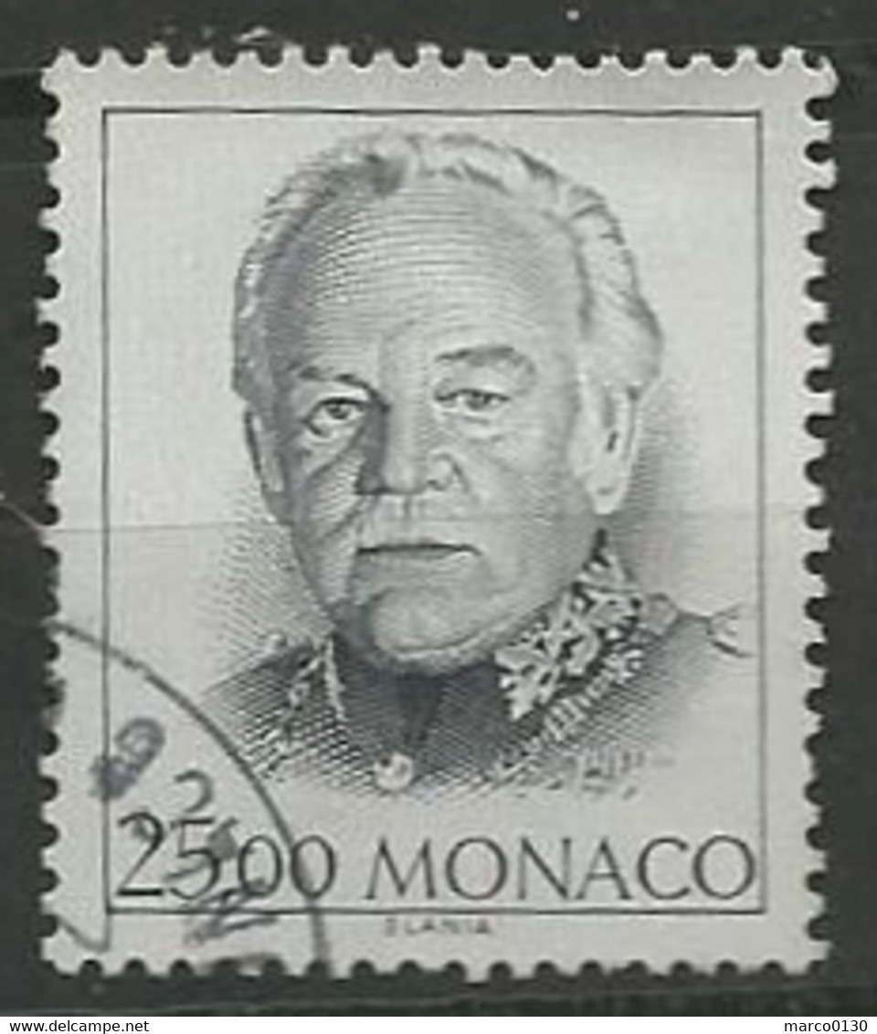 MONACO N° 1707 OBLITERE - Usados