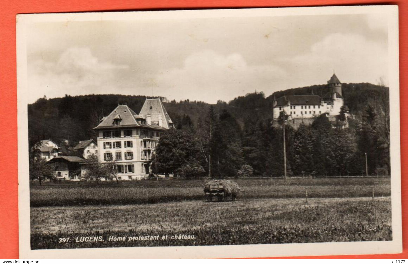 KCE-11 Lucens Home Protestant  Char à Foin. Savigny 397 - Lucens