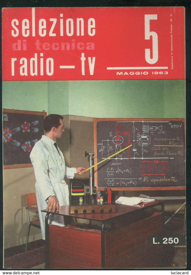 SELEZIONE DI TECNICA RADIO T N.5 MAGGIO 1963 - Televisie