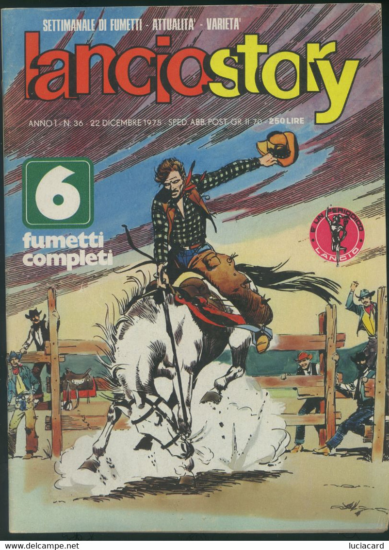 LANCIOSTORY DICEMBRE 1975 - Bonelli