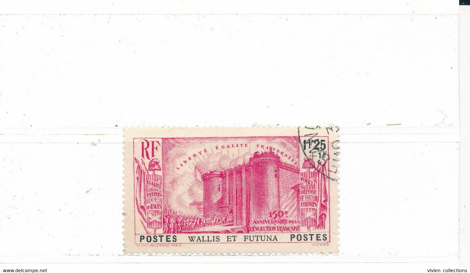 Wallis Et Futuna N° 75 Oblitéré (rare) - Usados