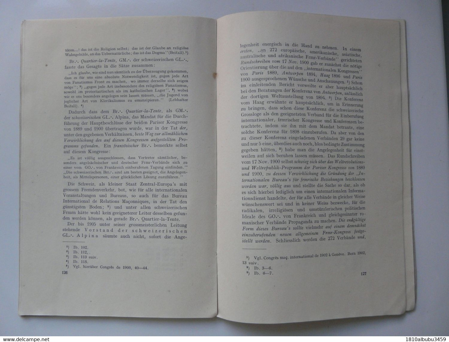 JOURNAL D'HISTOIRE - L'Union Plus étroite Entre La Franc-Maçonnerie Anglo-saxonne Et Romane Depuis 1921... - Unclassified