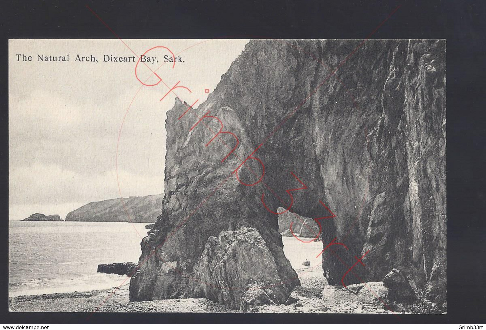 Sark - The Natural Arch, Dixcart Bay - Postkaart - Sark