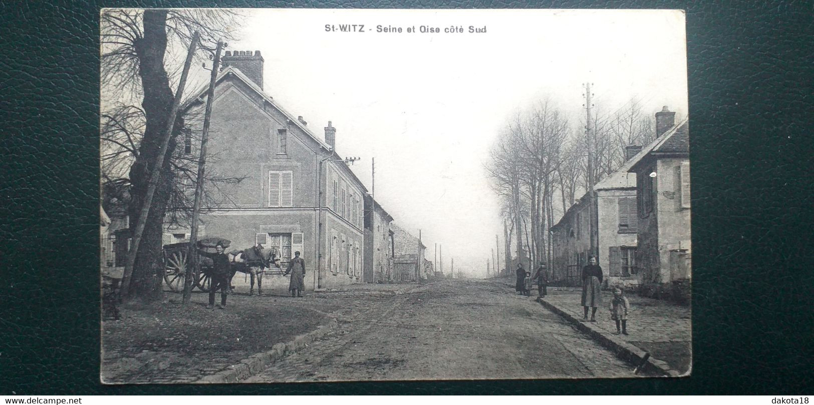 95 ,   Saint Witz ,côté Sud ,........vue Peu Courante - Saint-Witz