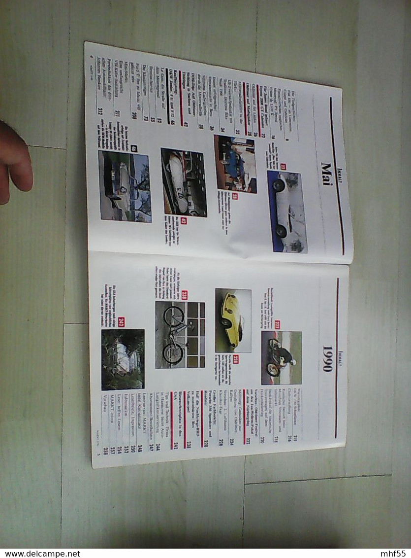 22 Autozeitschriften Markt für klassische Automobile un d Motorräder, 1985 -1990