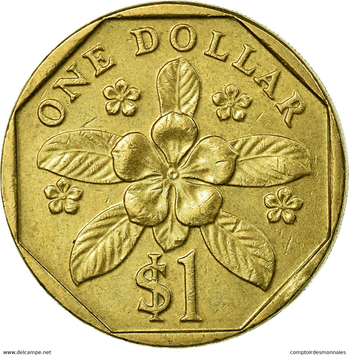 Monnaie, Singapour, Dollar, 1995, Singapore Mint, TTB, Aluminum-Bronze, KM:103 - Singapour