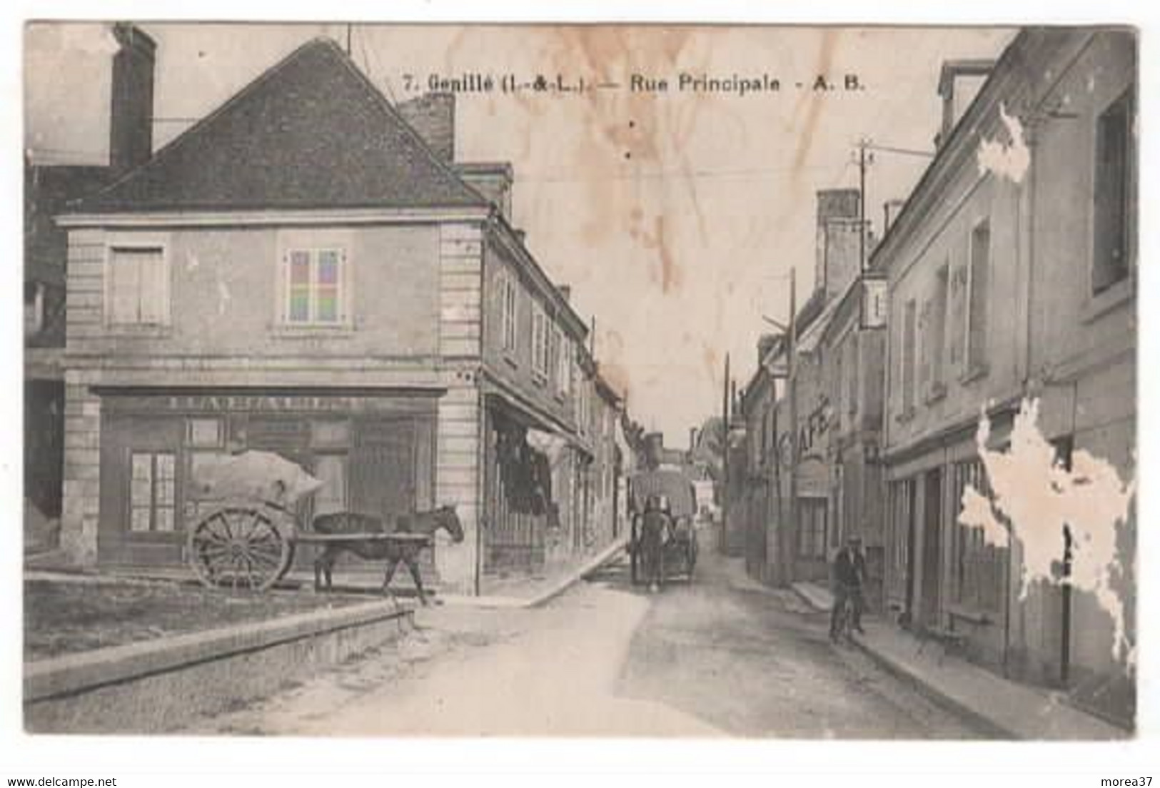 GENILLE   Rue Principale - Genillé