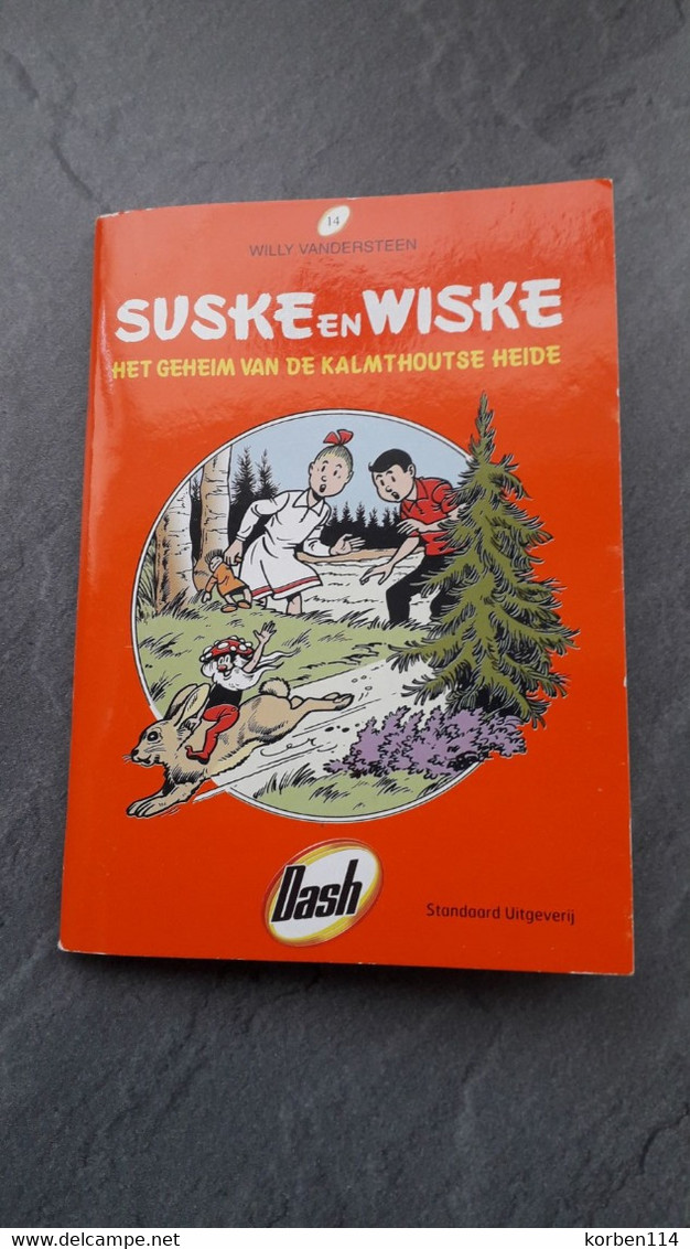 HET GEHEIM VAN DE KALMTHOUTSE HEIDE    NEDERLANDS - FRANS   UITGEGEVEN DOOR DASH - Suske & Wiske