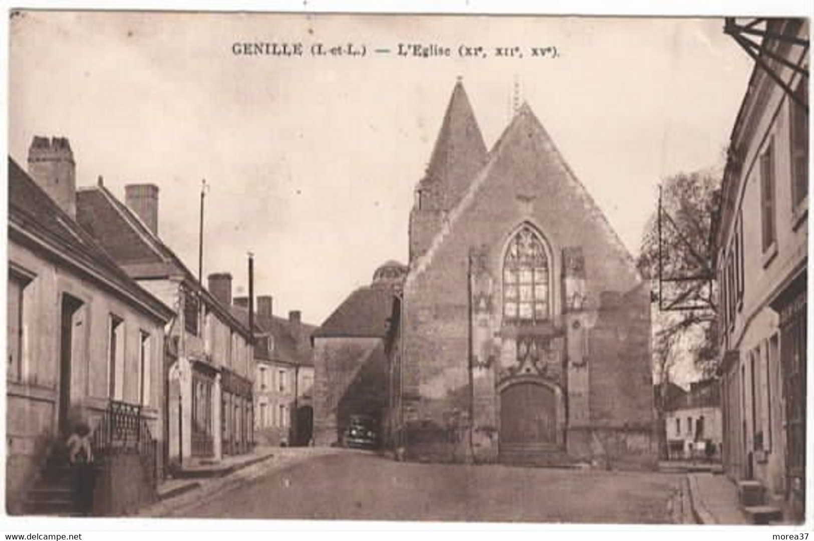 GENILLE    L'église - Genillé