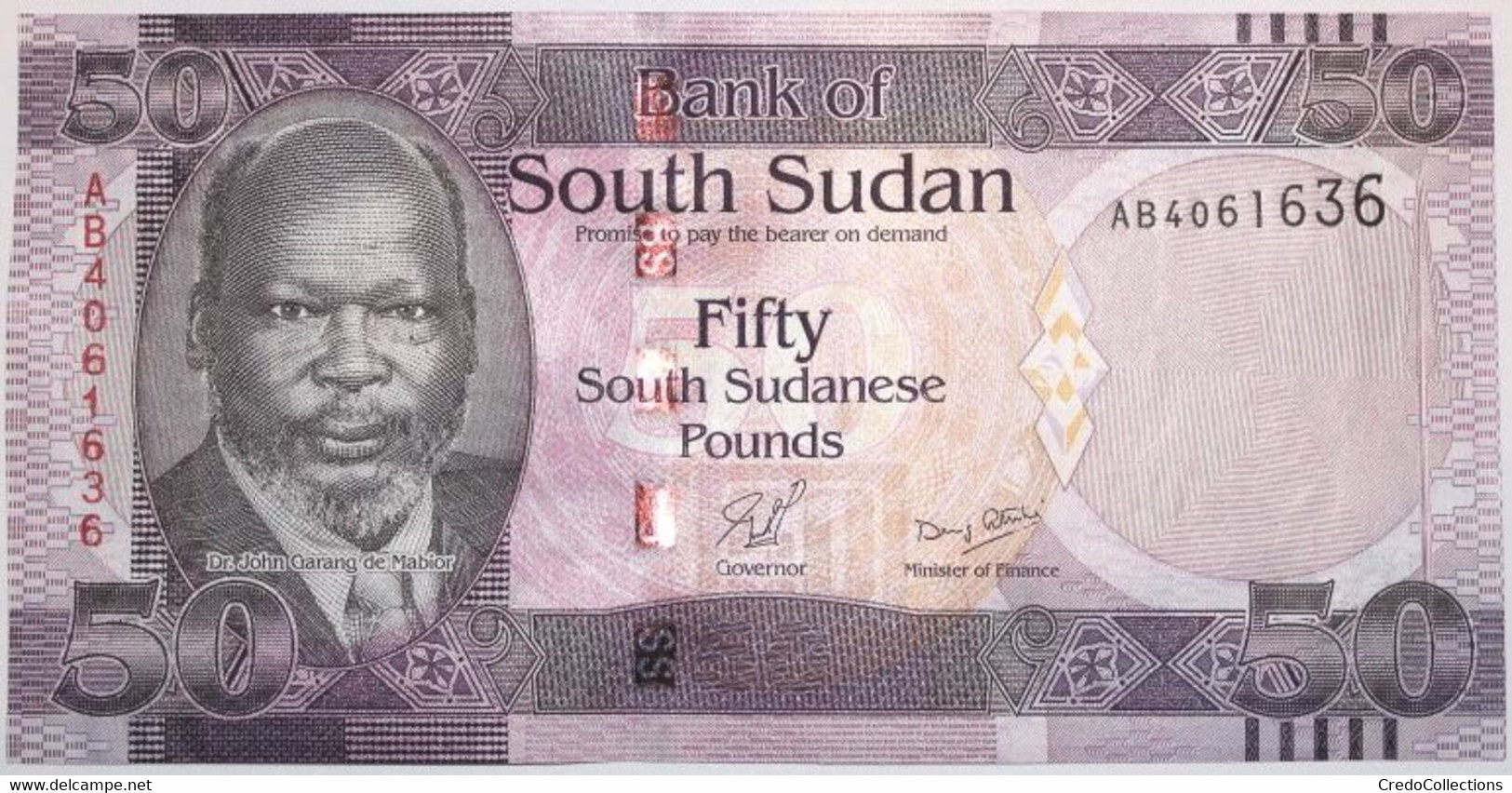 Soudan Du Sud - 50 Pounds - 2011 - PICK 9a - NEUF - Sudan Del Sud