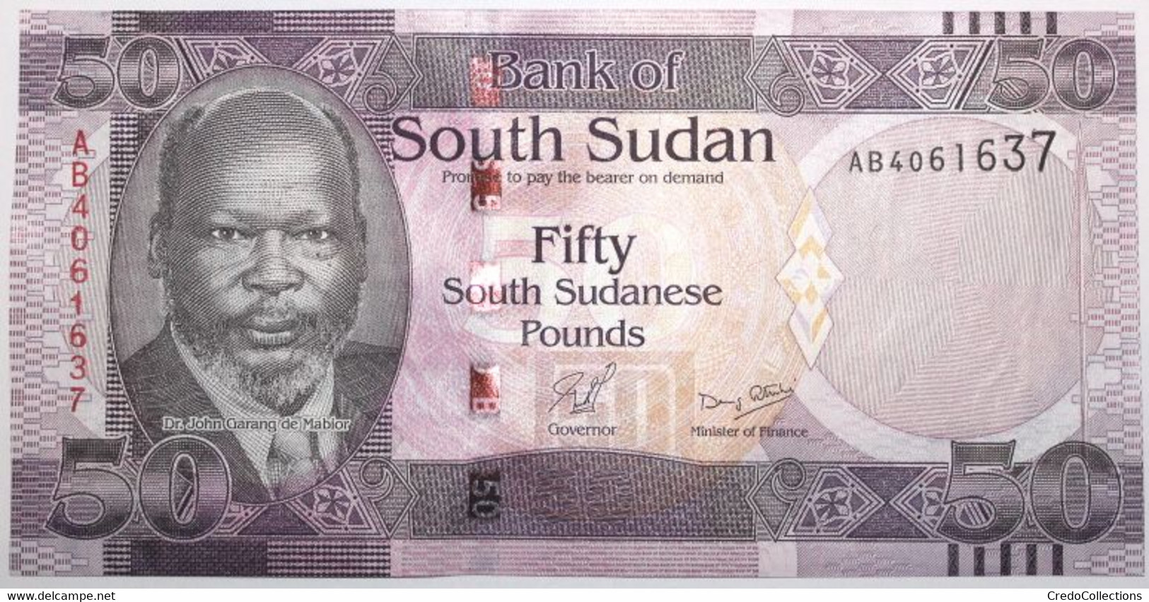 Soudan Du Sud - 50 Pounds - 2011 - PICK 9a - NEUF - Südsudan