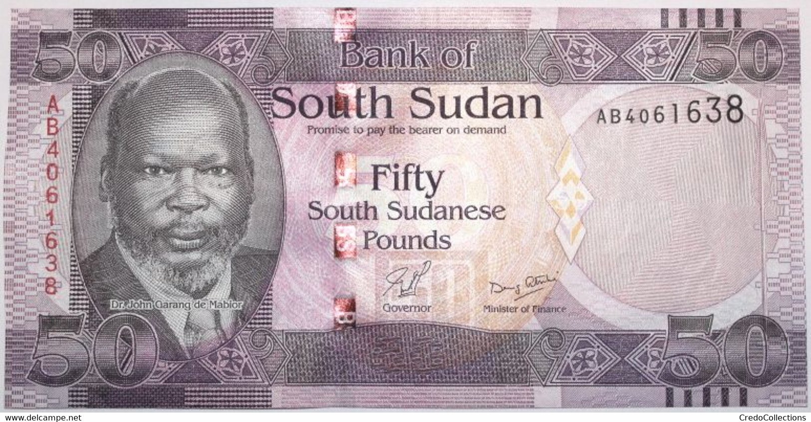 Soudan Du Sud - 50 Pounds - 2011 - PICK 9a - NEUF - Südsudan