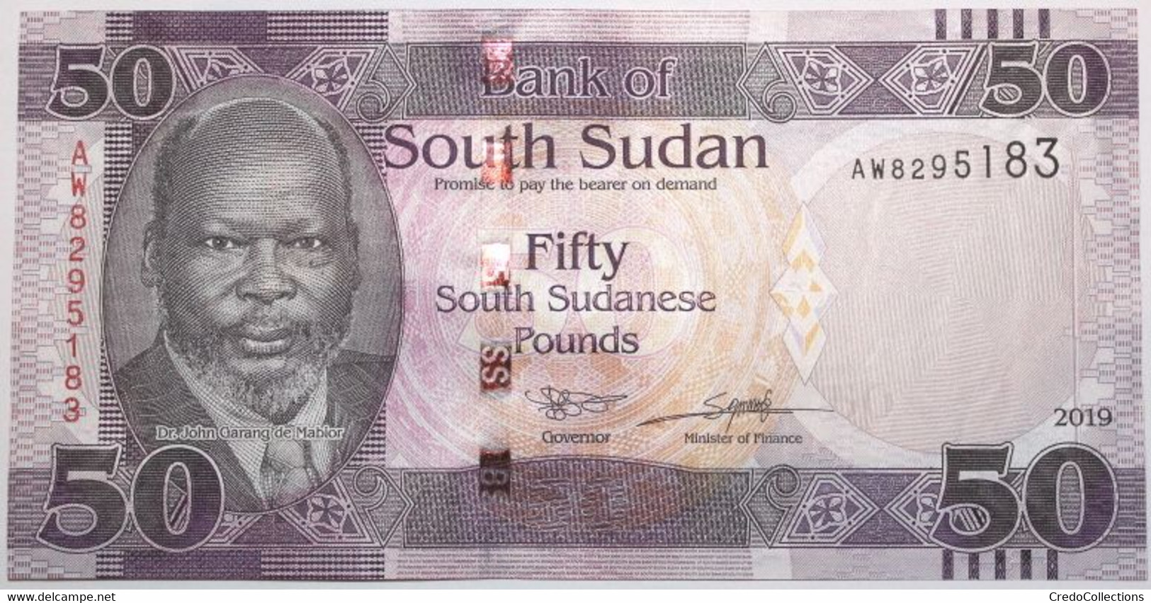 Soudan Du Sud - 50 Pounds - 2019 - PICK 14d - NEUF - Südsudan