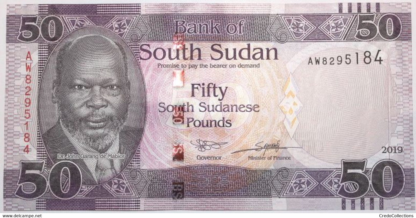 Soudan Du Sud - 50 Pounds - 2019 - PICK 14d - NEUF - South Sudan