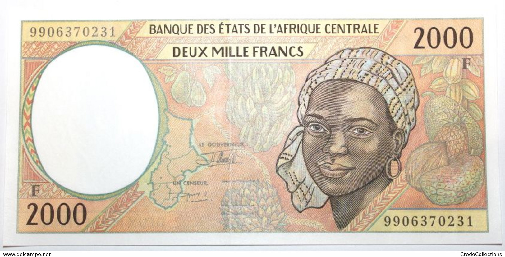 Centrafrique - 2000 Francs - 1999 - PICK 303Ff - NEUF - Central African States