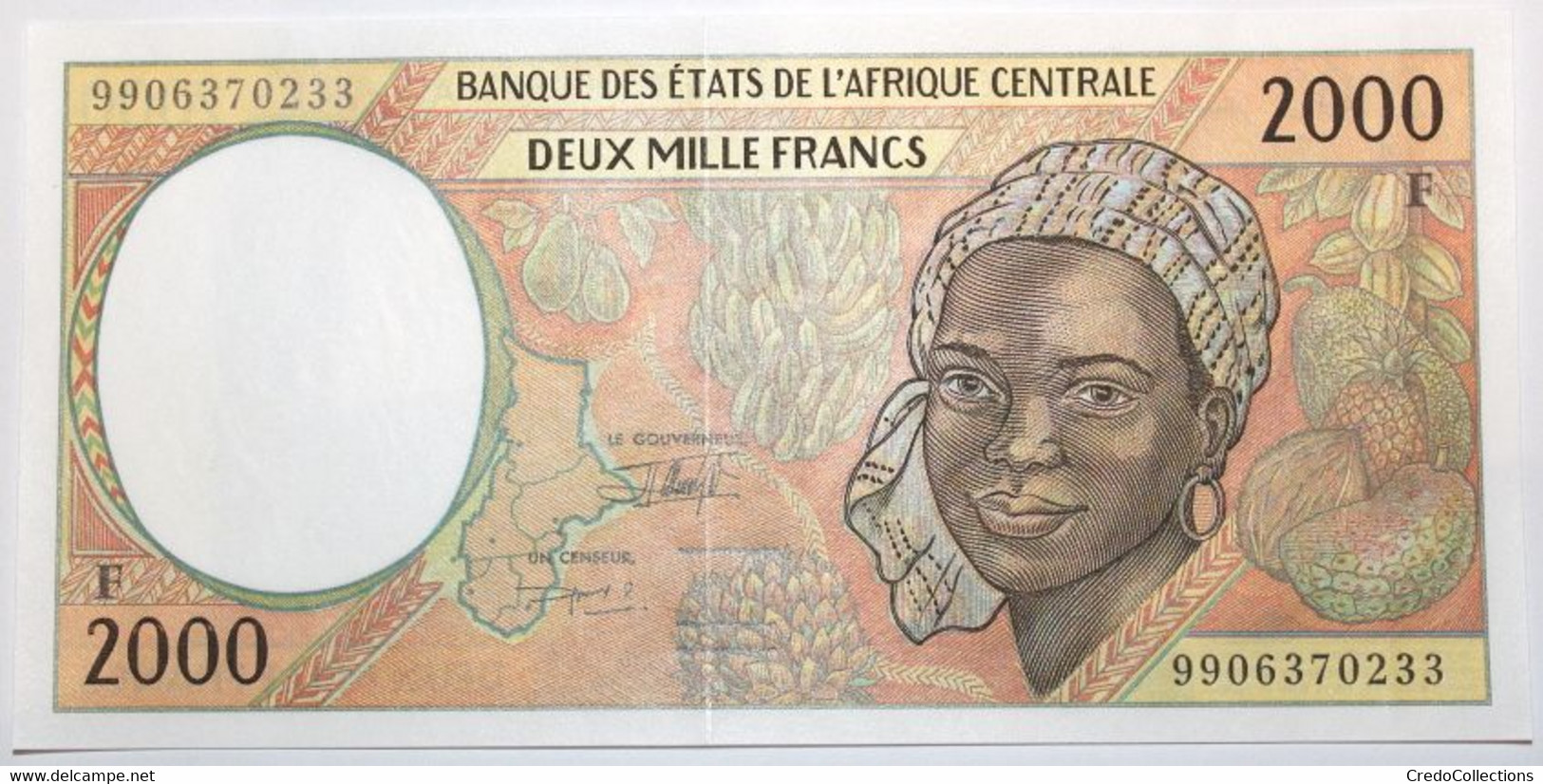 Centrafrique - 2000 Francs - 1999 - PICK 303Ff - NEUF - Estados Centroafricanos