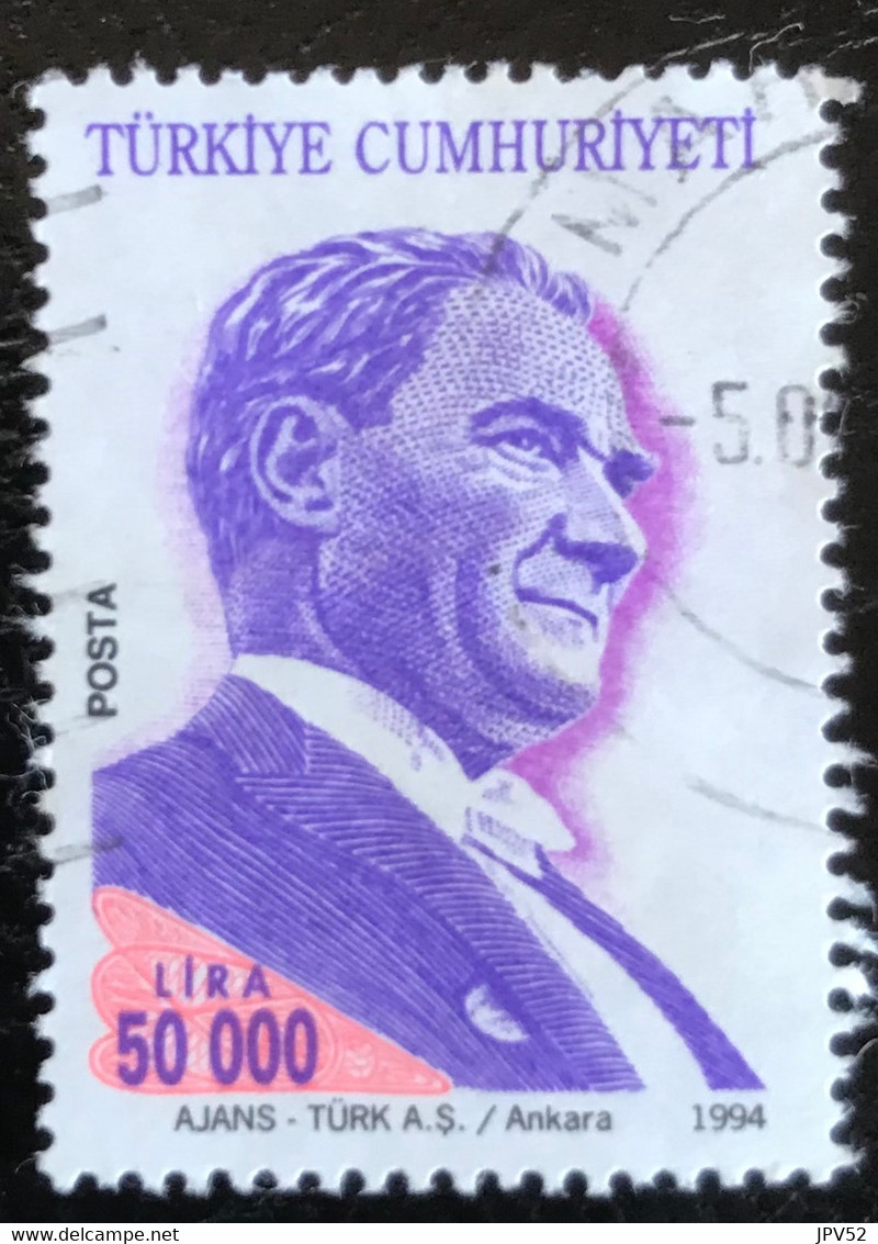 Türkiye Cumhuriyeti - Turkije - C11/21 - (°)used - 1994 - Michel 3031 - Kemal Atatürk - Used Stamps