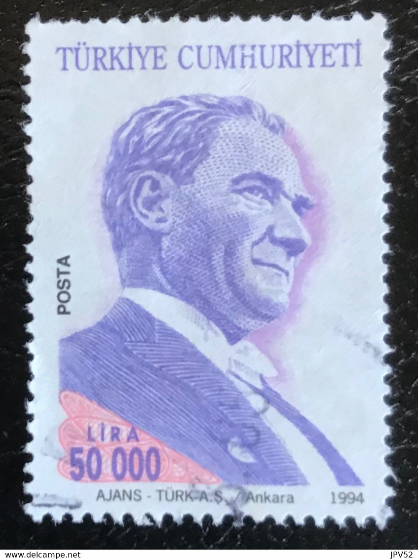 Türkiye Cumhuriyeti - Turkije - C11/21 - (°)used - 1994 - Michel 3031 - Kemal Atatürk - Oblitérés