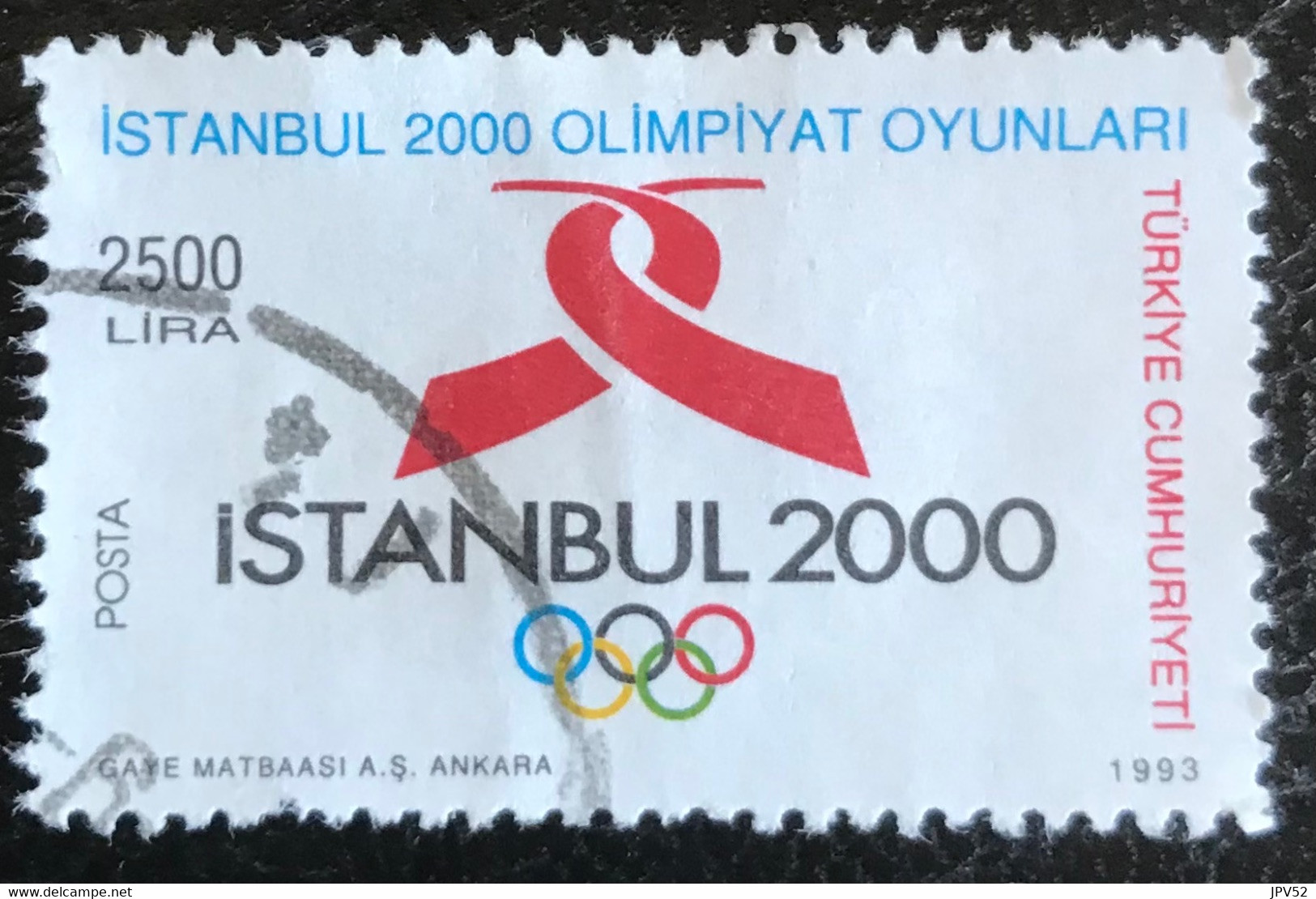 Türkiye Cumhuriyeti - Turkije - C11/21 - (°)used - 1993 - Michel 2999 - Olympische Spelen - Usados