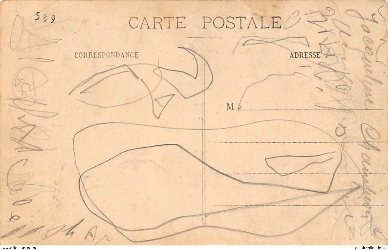 Sillé Le Guillaume     72       Chasse à Courre . Un Coin Du Lac        ( Voir Scan) - Sille Le Guillaume