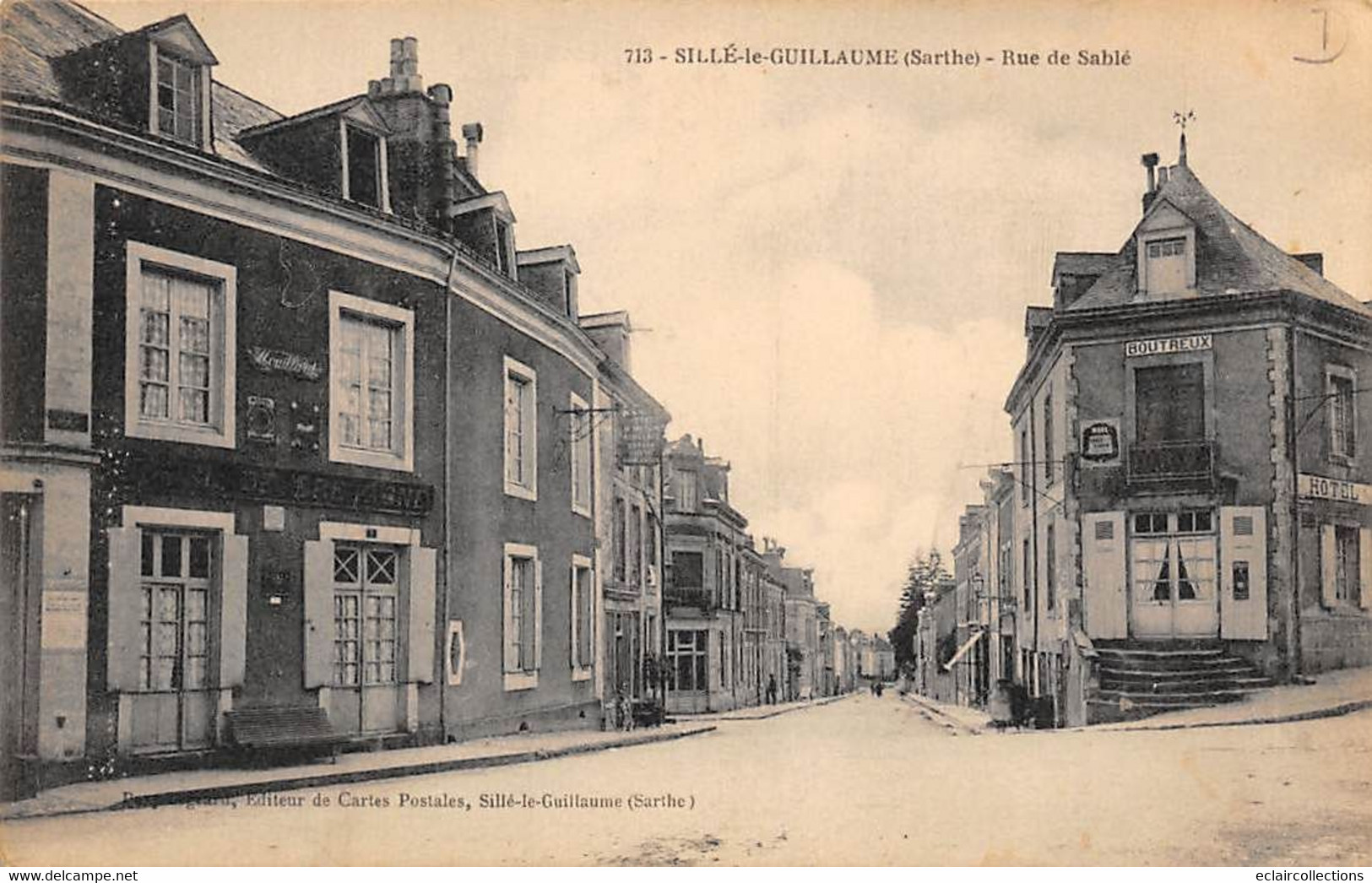 Sillé Le Guillaume     72       Route De Sablé           (voir Scan) - Sille Le Guillaume