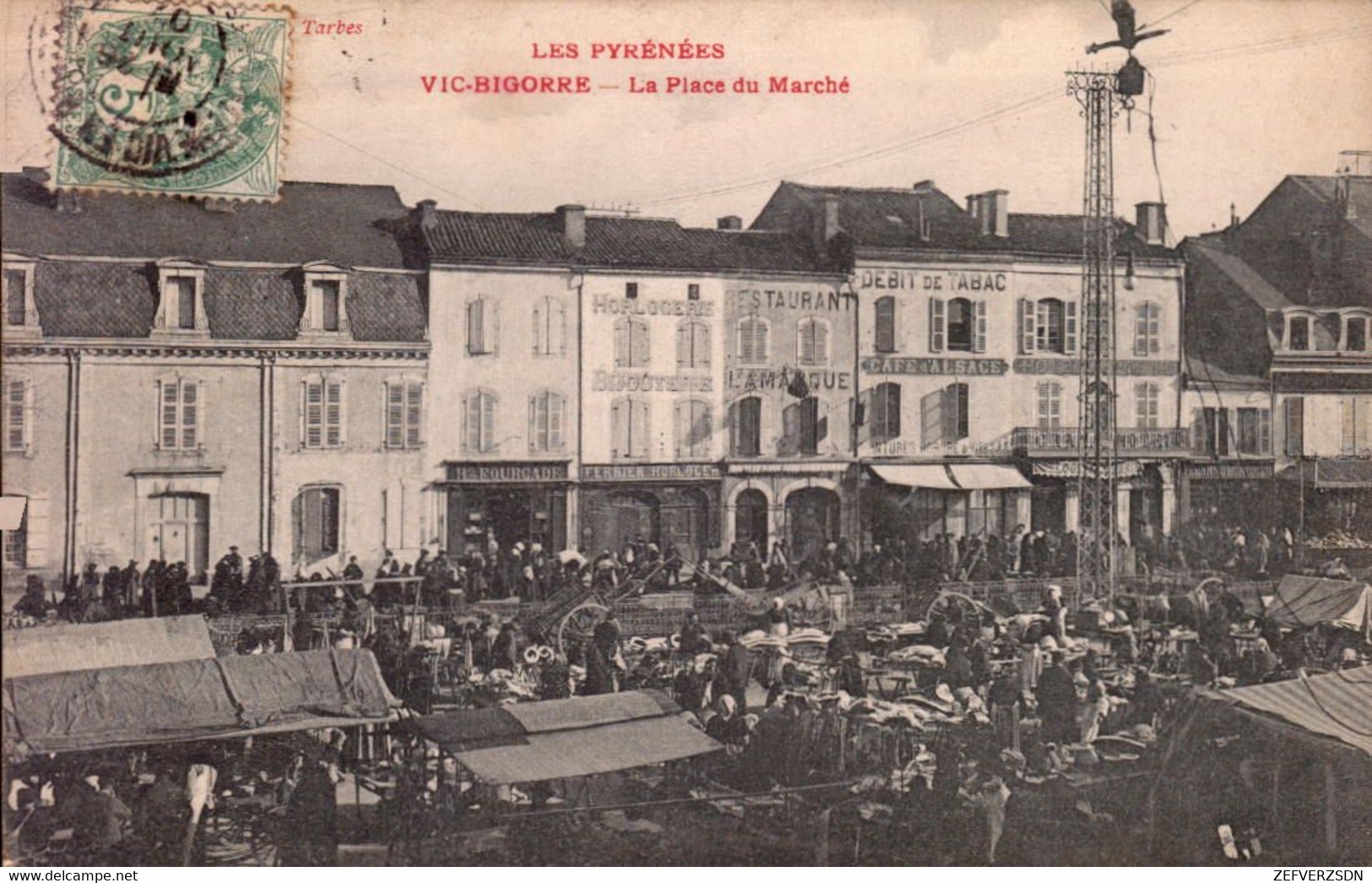 65 VIC BIGORRE MARCHE PYRENEES TARBES - Vic Sur Bigorre