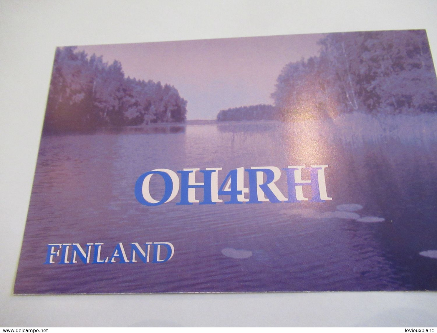 Carte Radio-Amateur Ancienne /Qsl/FINLANDE/Mauri Sikanen Kalvista/2004    CRA3 - Finlande