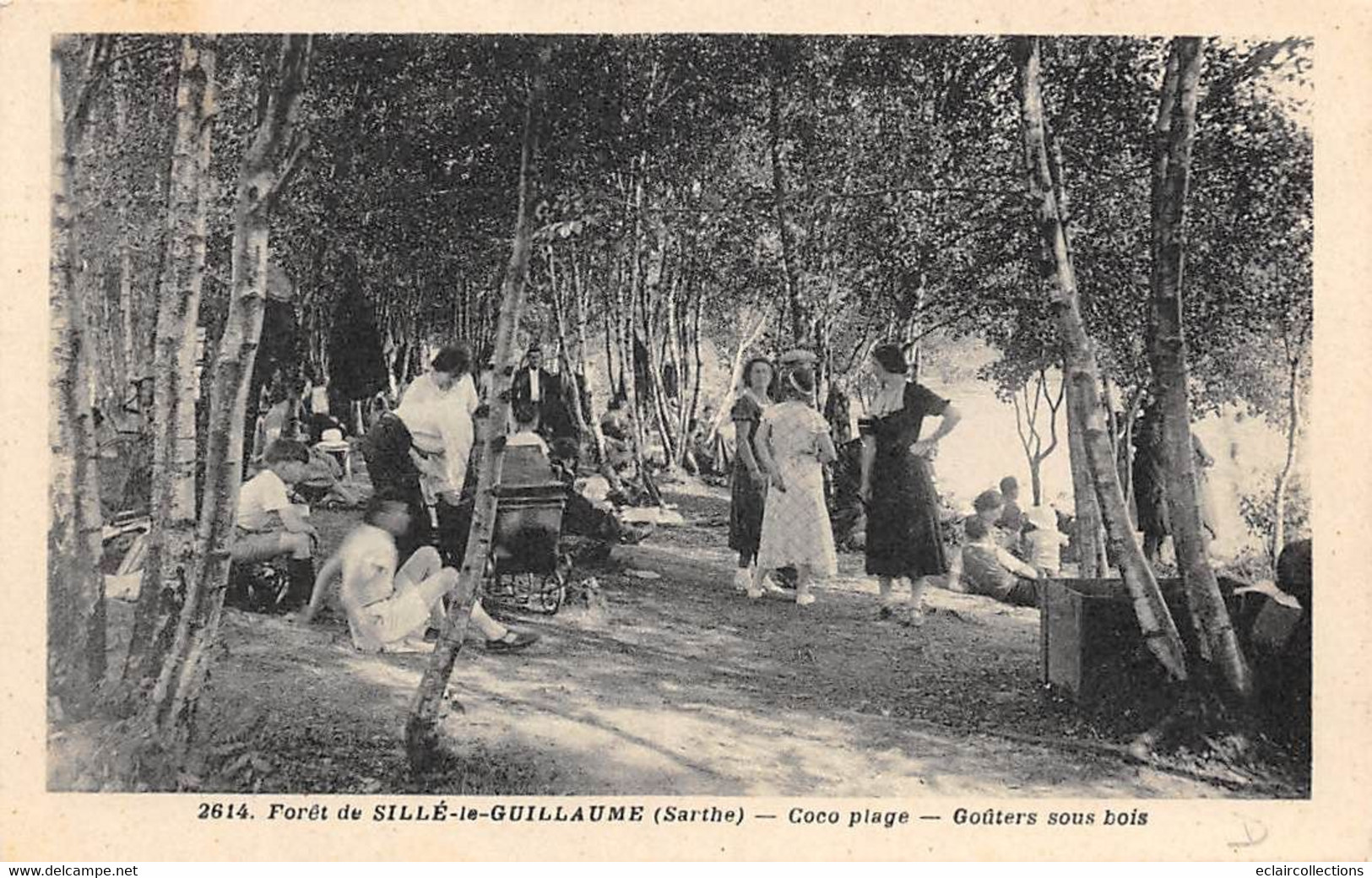 Sillé Le Guillaume          72         Coco Plage. Goûters Sous Les Bois                 (voir Scan) - Sille Le Guillaume