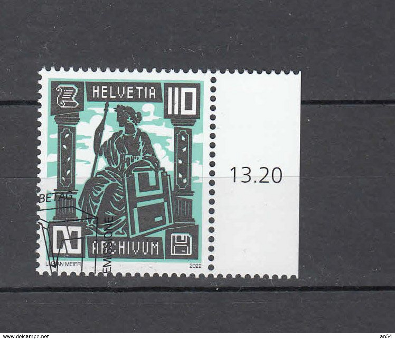 2022  N° 1922  OBLITERE    CATALOGUE SBK - Used Stamps