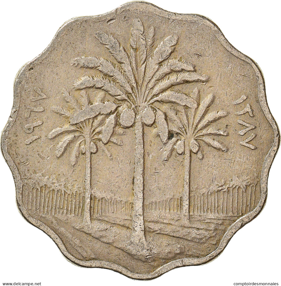 Monnaie, Iraq, 10 Fils, 1967 - Irak