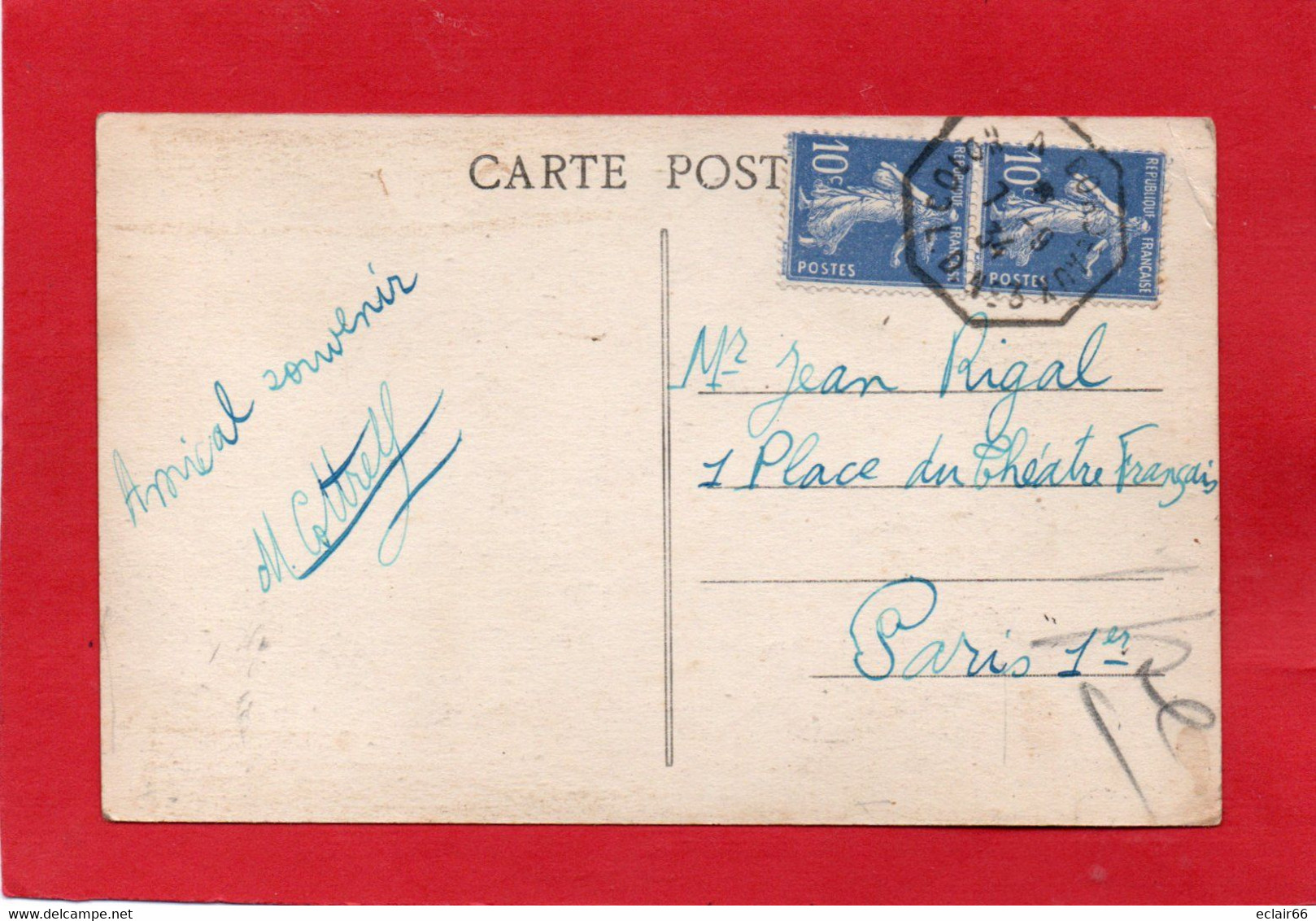 LA MARTINIQUE - LE BOURG DE LA TRINITE  CPA  Année 1934  Collection  Camille Le Camus N°60 - La Trinite