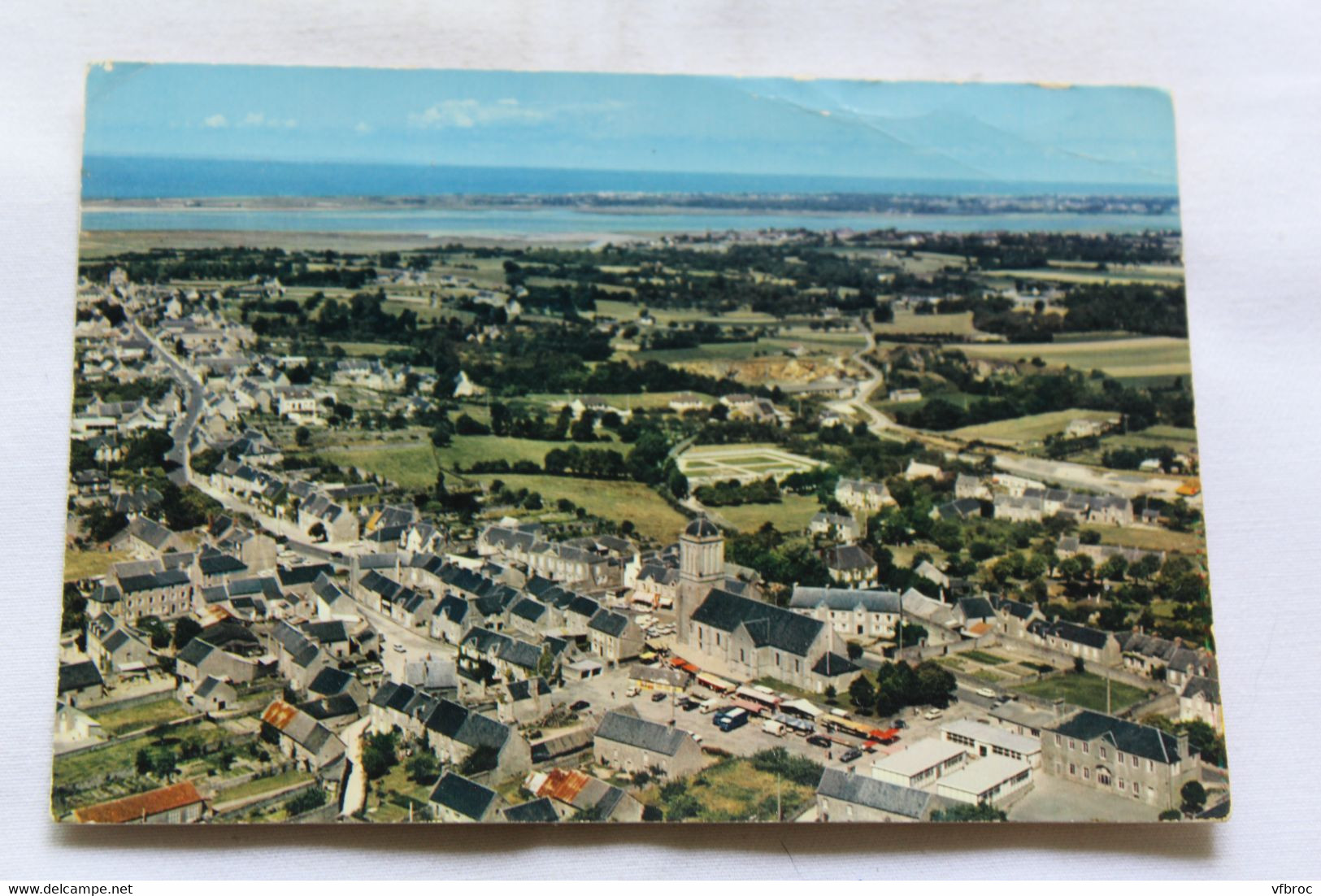 Cpm 1982, Montmartin Sur Mer, Vue Générale Aérienne, Manche 50 - Montmartin Sur Mer