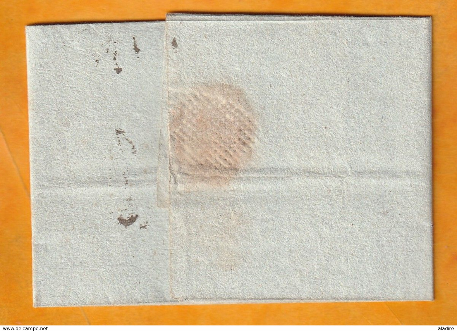 1804 -  Marque Postale P Dans Triangle Noir Ouvert PARIS Sur LAC Vers GAND, GENT, Belgique, Période Française - 1801-1848: Vorläufer XIX