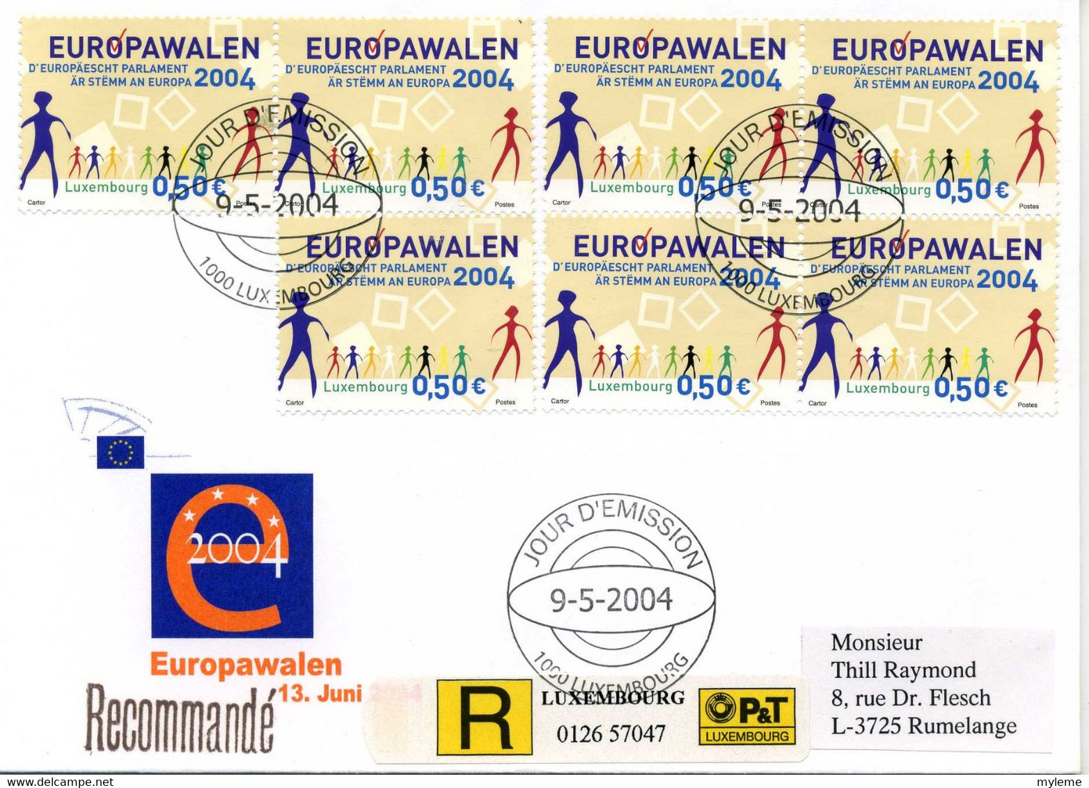 Z25-10 Luxembourg  Recommandé N° 1594 En Parfait état . A Saisir !!! - Covers & Documents