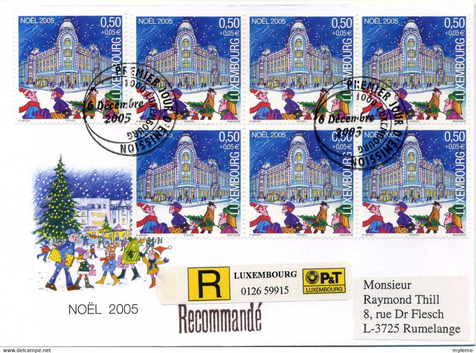 Z25-10 Luxembourg  Recommandé N° 1649   En Parfait état . A Saisir !!! - Cartas & Documentos