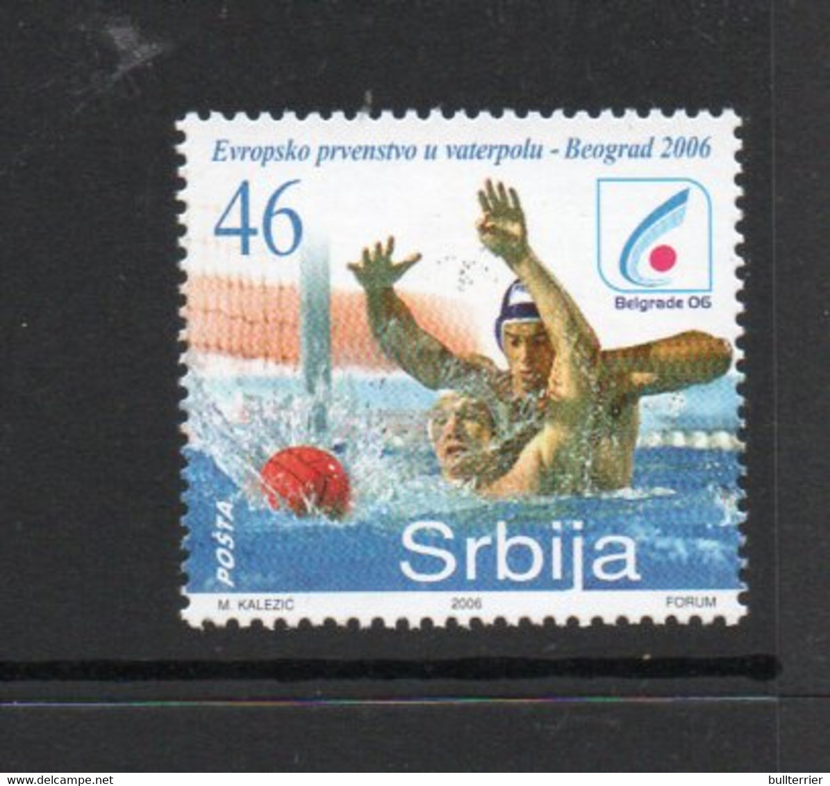 WATER POLO  -  SERBIA - 2006 - WATER POLO   MINT NEVER HINGED - Wasserball