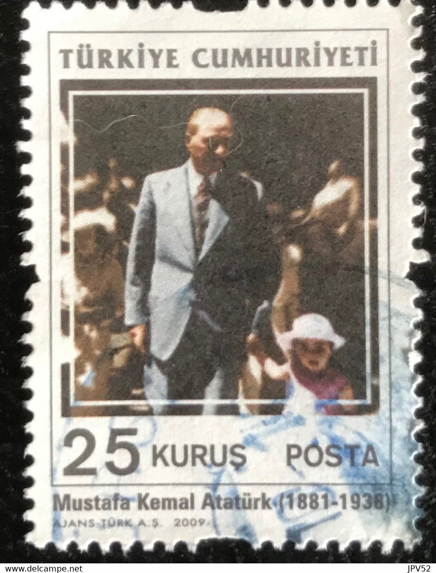 Türkiye Cumhuriyeti - Turkije - 11/23 - (°)used - 2009 - Michel 3752 - Mustafa Kemal Atatürk - Gebraucht