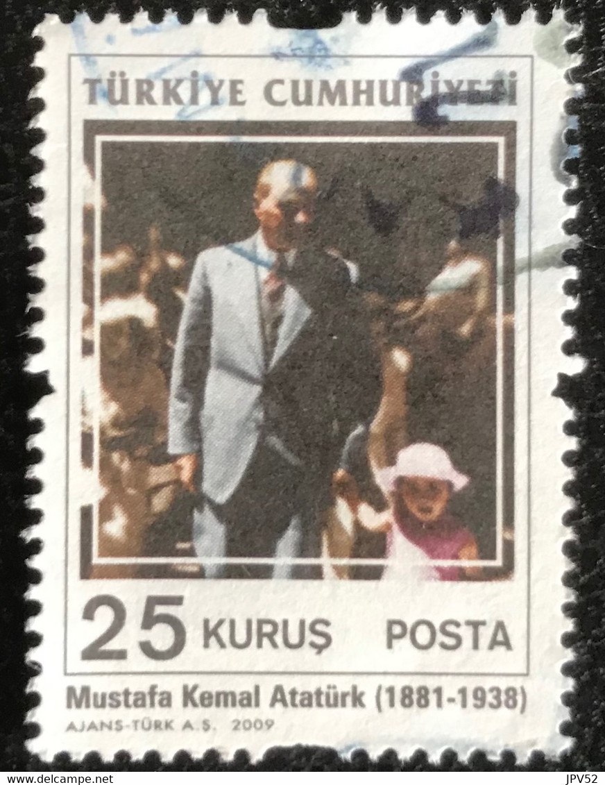 Türkiye Cumhuriyeti - Turkije - 11/23 - (°)used - 2009 - Michel 3752 - Mustafa Kemal Atatürk - Used Stamps